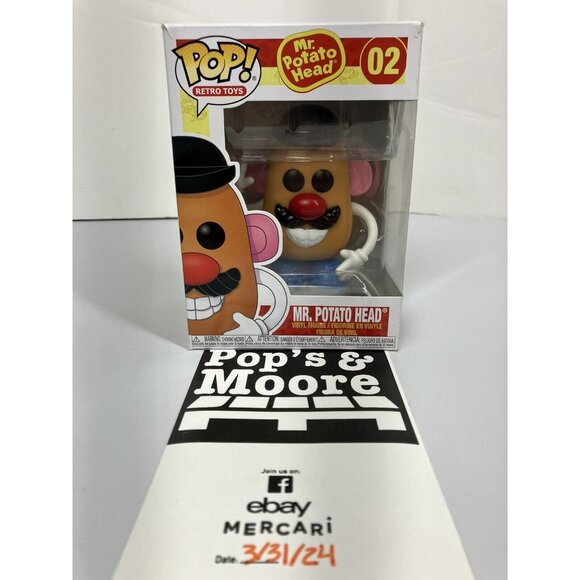 Funko Pop! Mr Potato Head 02 Vinyl Figure With Box Damage - Picture 1 of 13